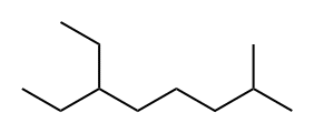 Octane, 6-ethyl-2-methyl- 구조식 이미지