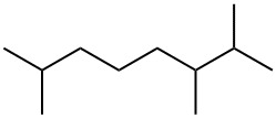 OCTANE,2,3,7-TRIMETHYL- Structure