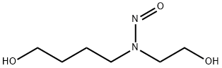 N-(2-HYDROXYETHYL)-N-(4-HYDROXYBUTYLNITROSAMINE) Structure