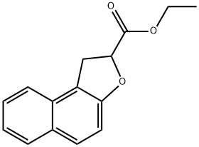 ETHYL 1,2-DIHYDRONAPHTHO[2,1-B]FURAN-2-CARBOXYLATE 구조식 이미지