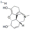 Dihydromorphine hydriodide Structure
