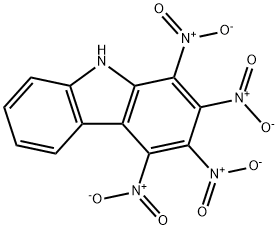 1,2,3,4-tetranitrocarbazole Structure