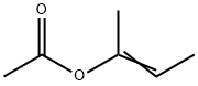 1-methylprop-1-enyl acetate 구조식 이미지
