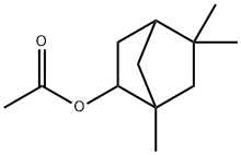 1,5,5-trimethylbicyclo[2.2.1]hept-2-yl acetate 구조식 이미지