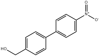 4-(4-니트로페닐)벤질알코올 구조식 이미지