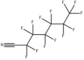 PERFLUOROHEPTANENITRILE Structure