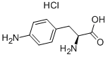 4-Amino-L-phenylalanine hydrochloride Structure