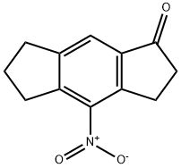 4-nitro-2,3,6,7-tetrahydro-s-indacen-1(5H)-one Structure