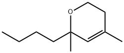 2-부틸-5,6-디하이드로-2,4-디메틸-2H-피란 구조식 이미지