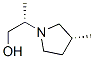 1-Pyrrolidineethanol,beta,3-dimethyl-,(betaS,3R)-(9CI) Structure