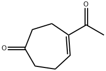 4-Cyclohepten-1-one, 4-acetyl- (9CI) 구조식 이미지
