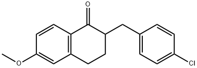 2,6-BIS(4-FLUOROBENZYLIDENE)CYCLOHEXANONE Structure