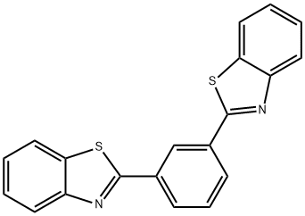 2,2'-(1,3-Phenylene)bis-1H-Benzothiazole Structure