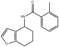 Benzamide, 2-methyl-N-(4,5,6,7-tetrahydro-4-benzofuranyl)- (9CI) 구조식 이미지