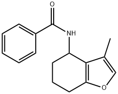 Benzamide, N-(4,5,6,7-tetrahydro-3-methyl-4-benzofuranyl)- (9CI) 구조식 이미지