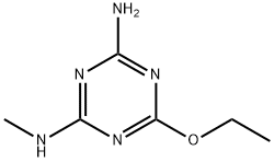 2-AMINO-4-METHYLAMINO-6-ETHOXY-1,3,5-TRIAZINE 구조식 이미지