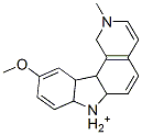 10-methoxy-2-methyl-7H-pyrido(4,3-c)carbazolium 구조식 이미지