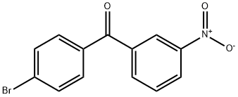 4-BROMO-3'-NITROBENZOPHENONE 구조식 이미지