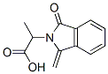 2-(1-METHYLENE-3-OXO-1,3-DIHYDRO-2H-ISOINDOL-2-YL)PROPANOIC ACID 구조식 이미지