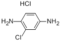 2-Chloro-1,4-benzenediamine hydrochloride 구조식 이미지
