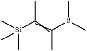 Dimethyl[1-methyl-2-(trimethylsilyl)-1-propenyl]borane 구조식 이미지