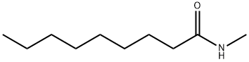 NONADECANOIC ACID N-METHYLAMIDE 구조식 이미지