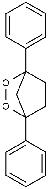 1,4-Diphenyl-2,3-dioxabicyclo[2.2.1]heptane Structure