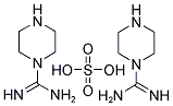 PIPERAZINE-1-CARBOXAMIDINE HEMISULFATE Structure