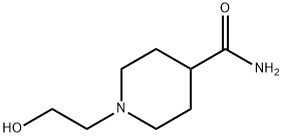 1-(2-HYDROXY-ETHYL)-PIPERIDINE-4-CARBOXYLIC ACID AMIDE 구조식 이미지