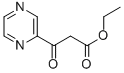 에틸3-옥소-3-피라진-2-일-프로피온산염 구조식 이미지