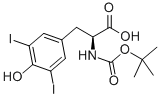 BOC-3,5-DIIODO-L-TYROSINE Structure