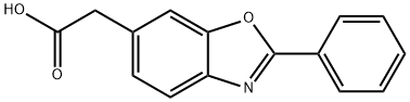 2-(2-phenylbenzooxazol-6-yl)acetic acid 구조식 이미지