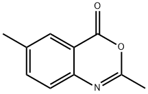 2,6-dimethyl-4H-3,1-benzoxazin-4-one 구조식 이미지
