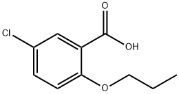 5-chloro-2-propoxybenzoic acid Structure