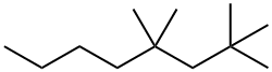 2,2,4,4-TETRAMETHYLOCTANE Structure