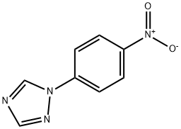 1-(4-Nitrophenyl)-1H-1,2,4-Triazole 구조식 이미지