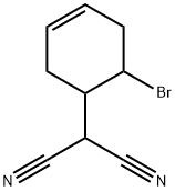 6-Бром-3-циклогексенилмалононитрил структурированное изображение