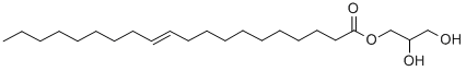 MONO-11-EICOSENOIN (C20:1,-CIS-11) Structure