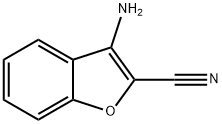 3-AMINO-1-BENZOFURAN-2-CARBONITRILE Structure