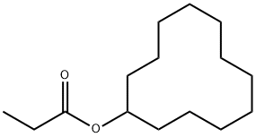 cyclododecylpropionate Structure