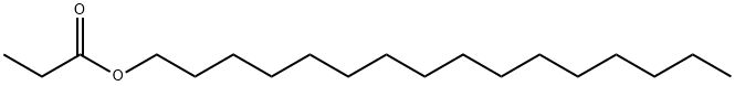 hexadecyl propionate Structure