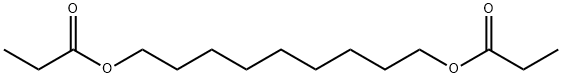 9-propanoyloxynonyl propanoate 구조식 이미지
