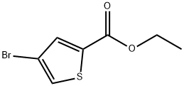 2-Thiophenecarboxylic acid, 4-broMo-, ethyl ester Structure