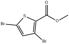 메틸3,5-디브로모티오펜-2-카르복실레이트 구조식 이미지