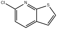 6-chlorothieno[2,3-b]pyridine 구조식 이미지