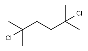 2,5-DICHLORO-2,5-DIMETHYLHEXANE Structure