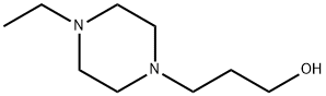 1-피페라진프로판올,4-에틸-(9CI) 구조식 이미지