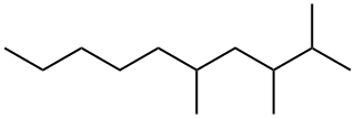 2,3,5-Trimethyldecane Structure