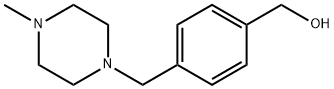 [4-[(4-METHYLPIPERAZIN-1-YL)METHYL]PHENYL]METHANOL Structure