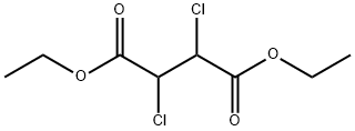 Diethyl 2,3-dichlorobutanedioate 구조식 이미지